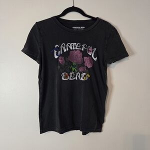 Grateful Dead Black Lucky Brand T-shirt Size Small